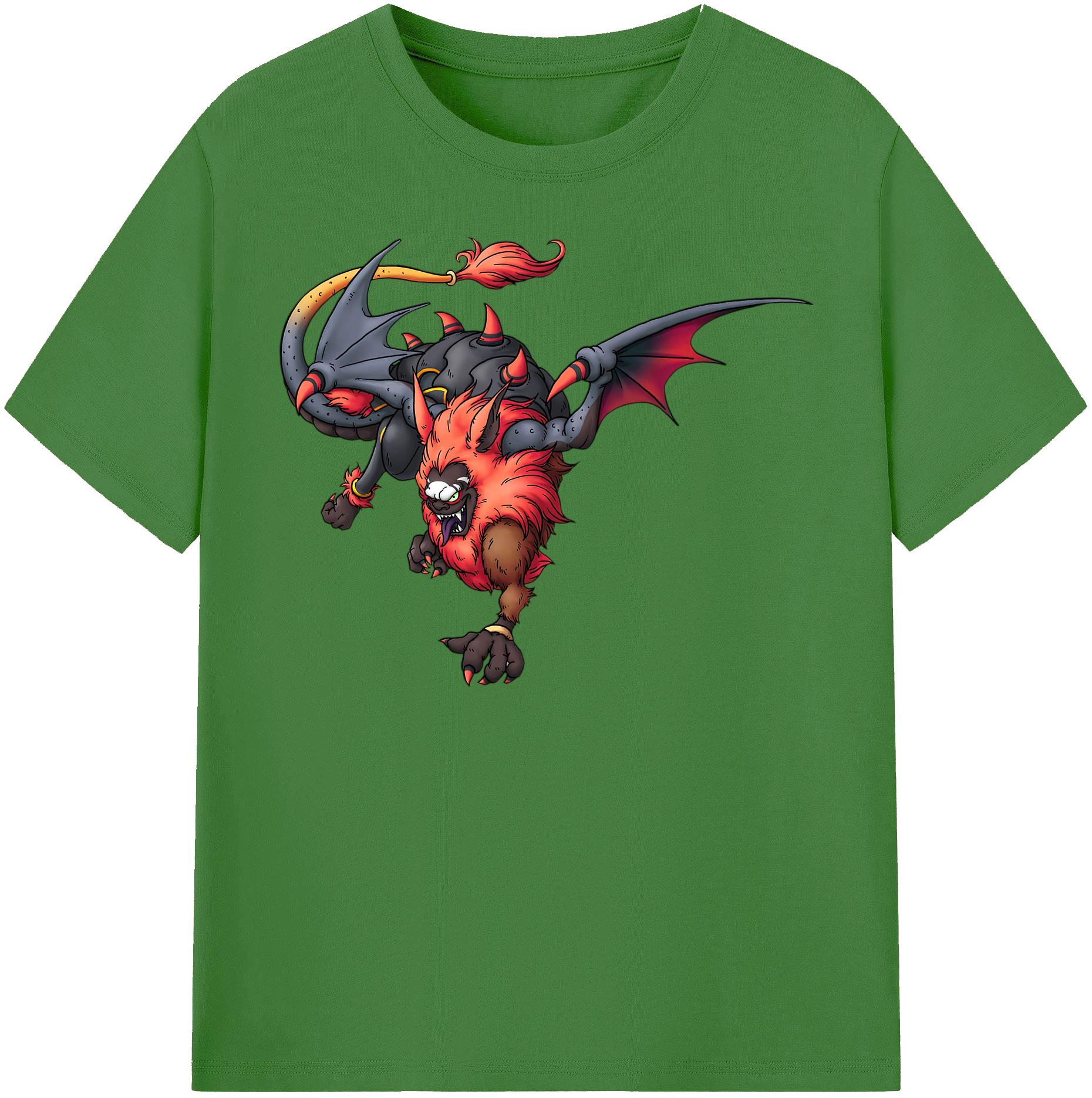 （画像用） ドラゴンクエスト Doragon Kuesuto Dragon Quest レディースカジュアルプリントTシャツ（綿100％）